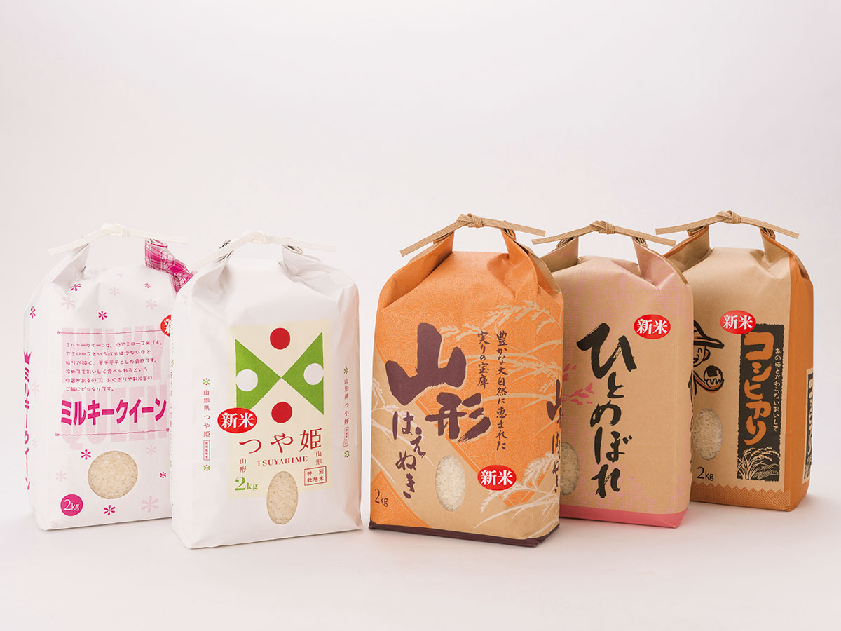 新庄産米食べ比べセット（5種10kg）