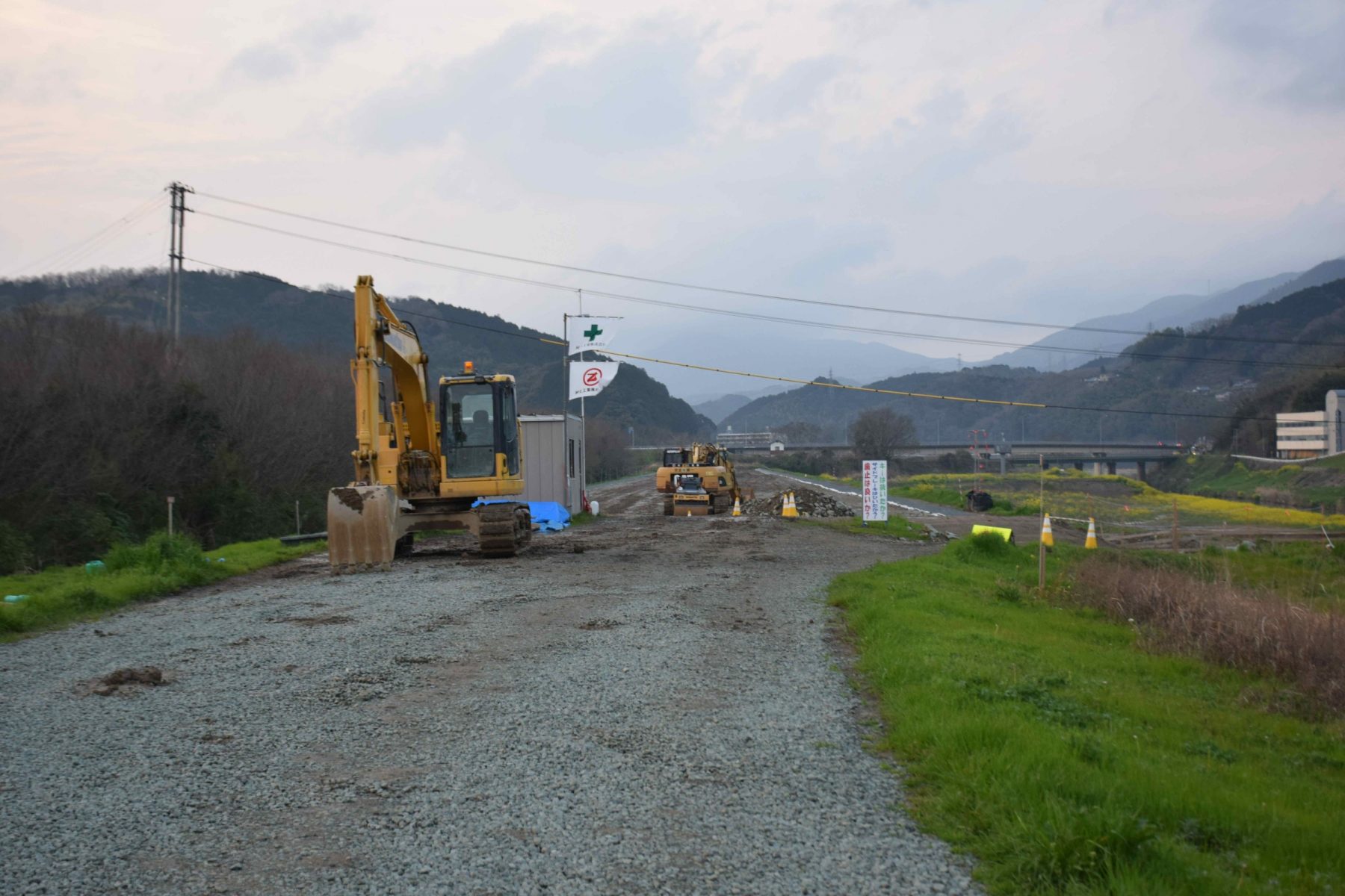 矢落川左岸より肱川合流点左岸堤防