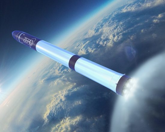超小型ロケット「ZERO」の想像図
