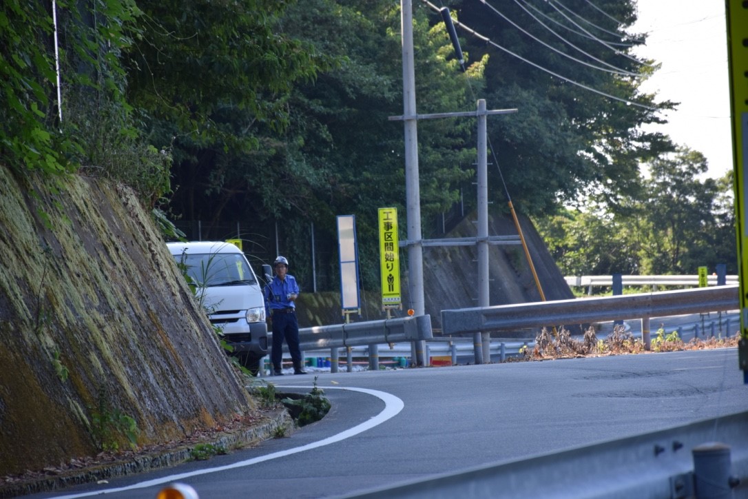 県道255号線道路陥没箇所4