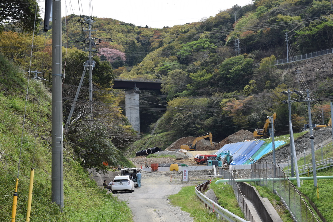 柿が谷埋め立て工事(海側) 2