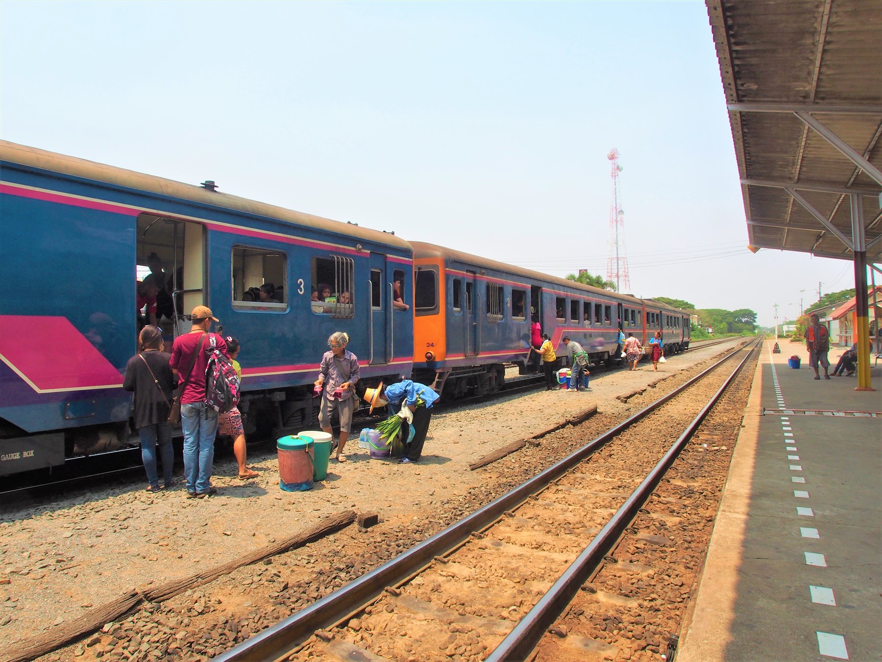 タイの東北地方の駅