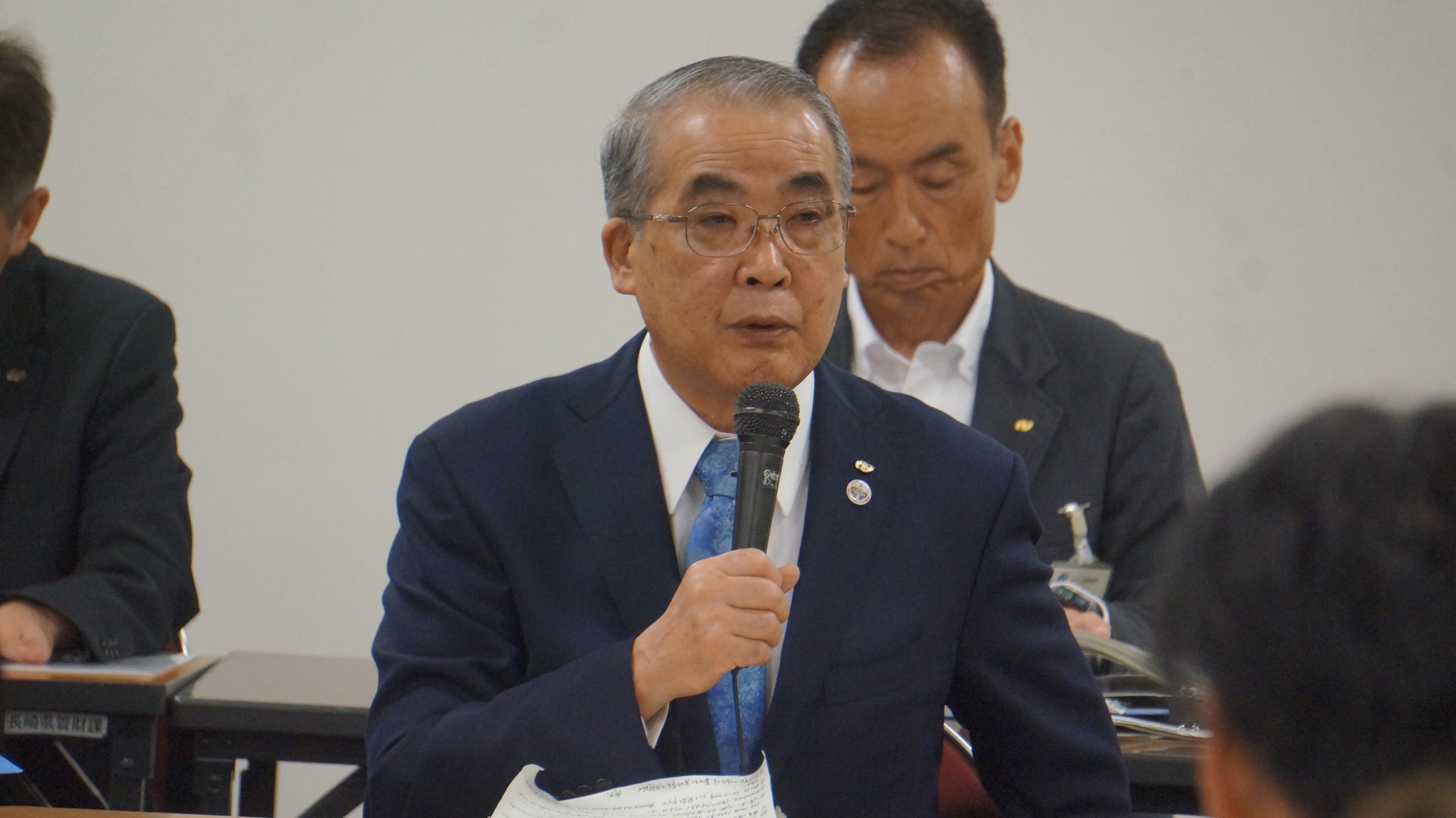 中村法道・長崎県知事