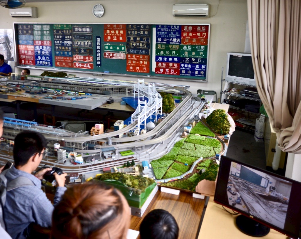 Nゲージ鉄道ジオラマ展示2