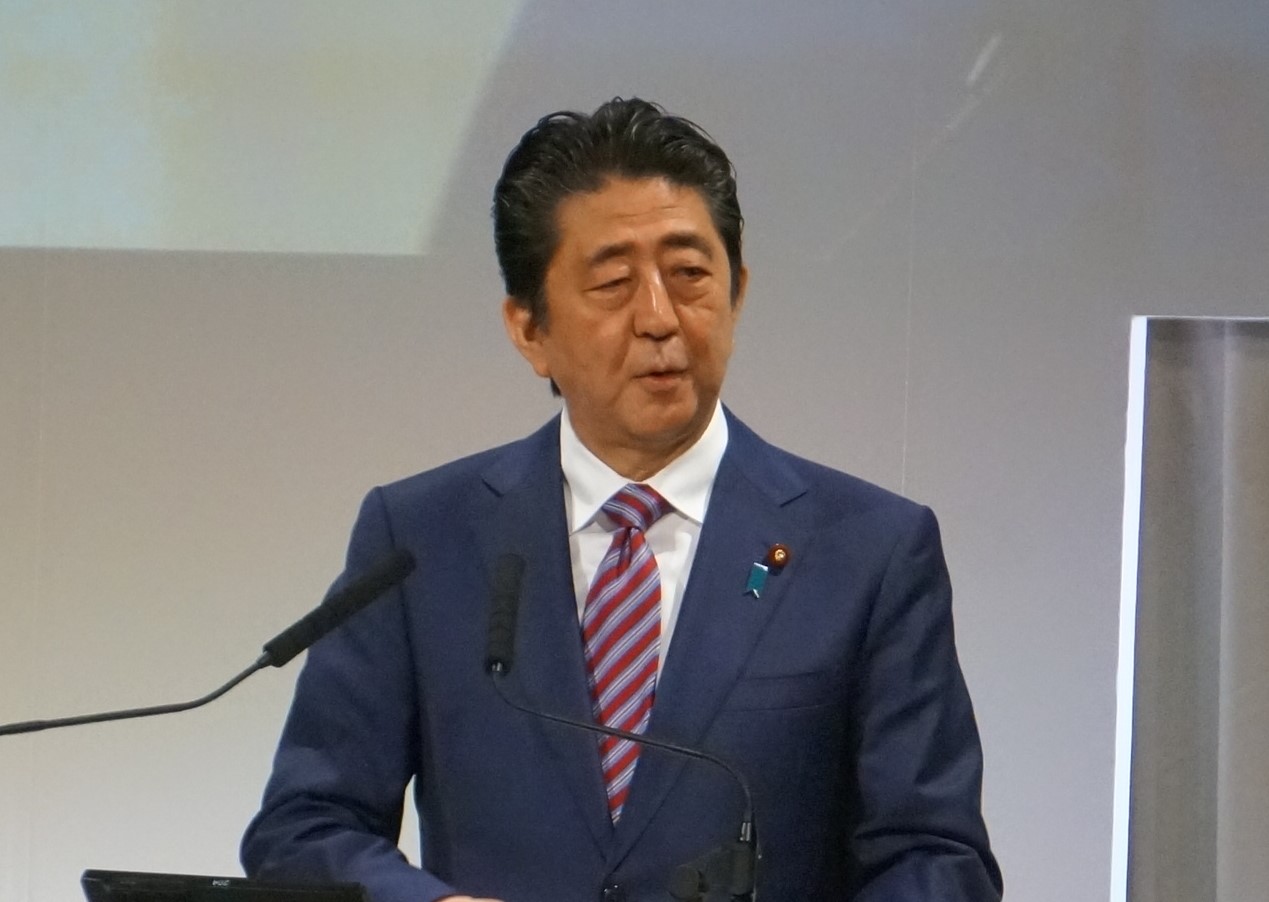 安倍首相会見