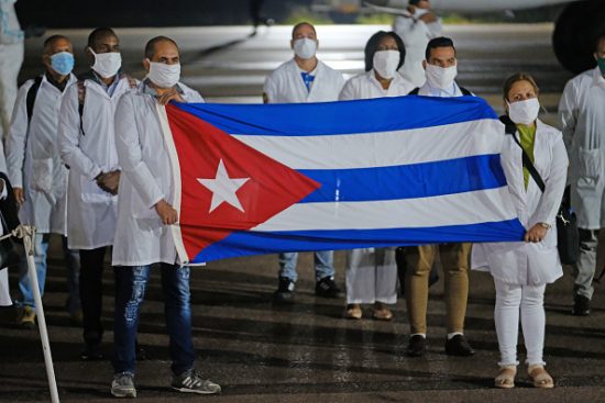 Cuban doctors arrive in South Africa to help fight COVID-19 spread