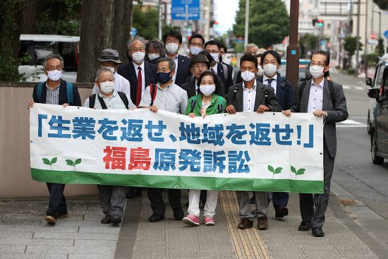 福島核災害被害者の人たち
