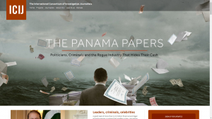 ICIJのパナマ文書特設ページ