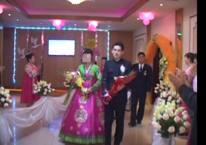 北朝鮮結婚式