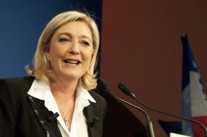 フランスの極右「国民戦線」のマリーヌ・ル・ペン