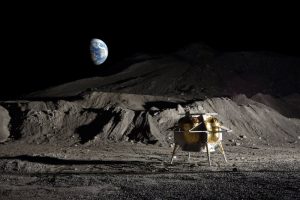 アストロボティックが開発中の月探査機の想像図