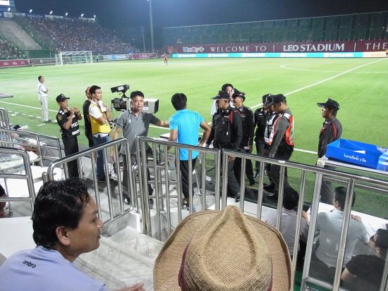 タイのサッカースタジアム