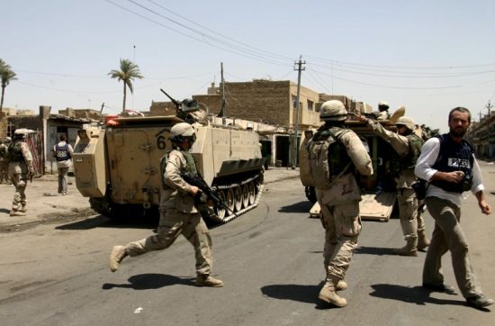 米軍の占領下にあったイラク・バグダッド（筆者撮影）