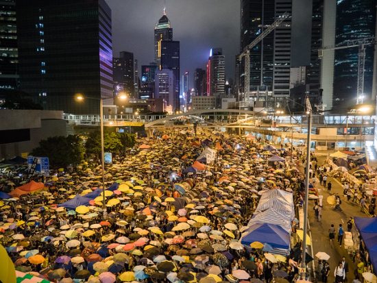 2014年の香港雨傘運動