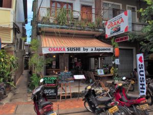 陽くんの父親が営む飲食店（2015年撮影）
