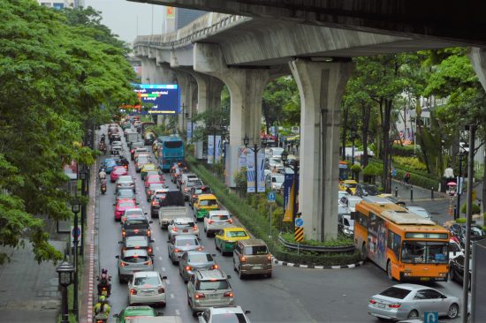 バンコクの渋滞