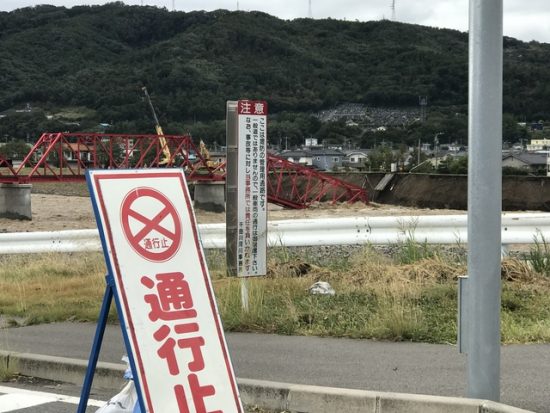 台風19号被害の上田電鉄