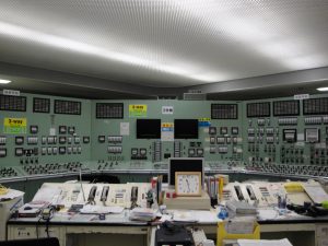 福島第一原子力発電所　中央制御室