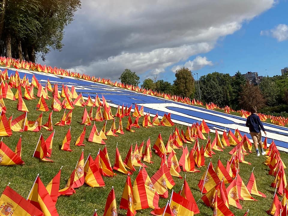 政府発表の死者数は嘘だ マドリードの公園を5万3000本のスペイン国旗が埋め尽くしたワケ ハーバー ビジネス オンライン