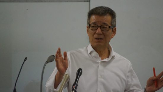 維新代表の松井一郎市長